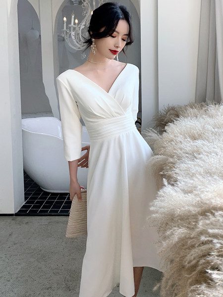 ชุดราตรี ชุดออกงาน ดีไซน์หรู แบรนด์ Angel