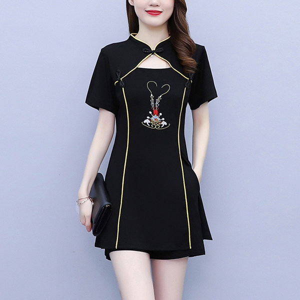 เดรสไซส์ใหญ่ ชุดเดรสสาวพลัสไซส์ เดรสเรียบหรู ไซส์ใหญ่ BY SHUYA