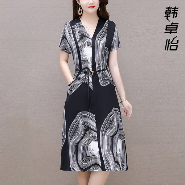 เดรสวัยผู้ใหญ่40-60ปี เดรสคุณแม่ ชุดเดรสทำงานวัยผู้ใหญ่ แบรนด์ MAMA DRESS