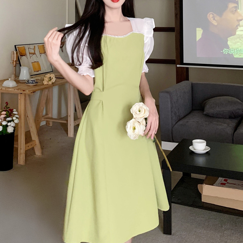 เดรสคนอ้วนวัยรุ่น ชุดเดรสคนอ้วน ชุดเดรสสาวพลัสไซส์