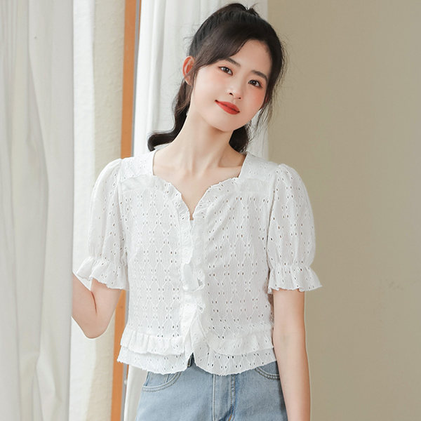 เสื้อชีฟองเกาหลี เสื้อชีฟองสวยๆ