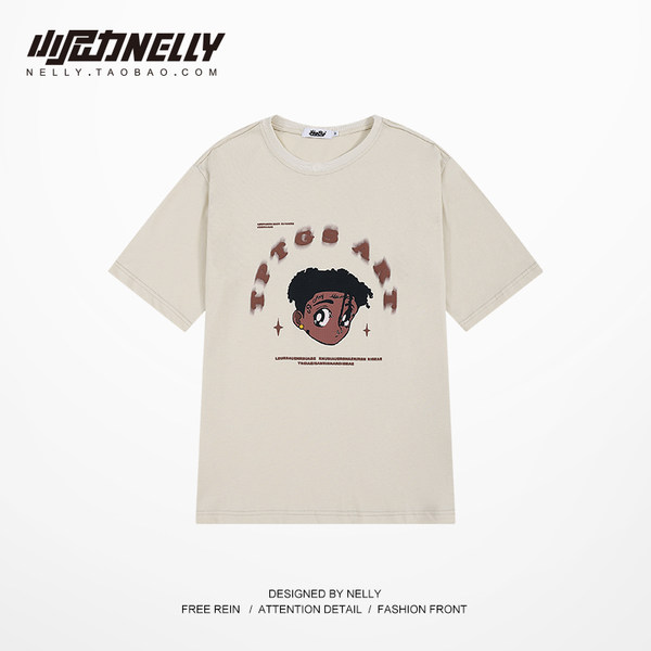 เสื้อยืดคอกลม ผู้ชาย เสื้อยืดผู้ชายเกาหลี เสื้อยืดเกาหลี แบรนด์ NELLY