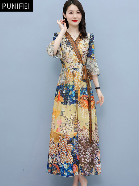 เดรสวัยผู้ใหญ่40-60ปี เดรสคุณแม่ ชุดเดรสทำงานวัยผู้ใหญ่ แบรนด์ MAMA DRESS