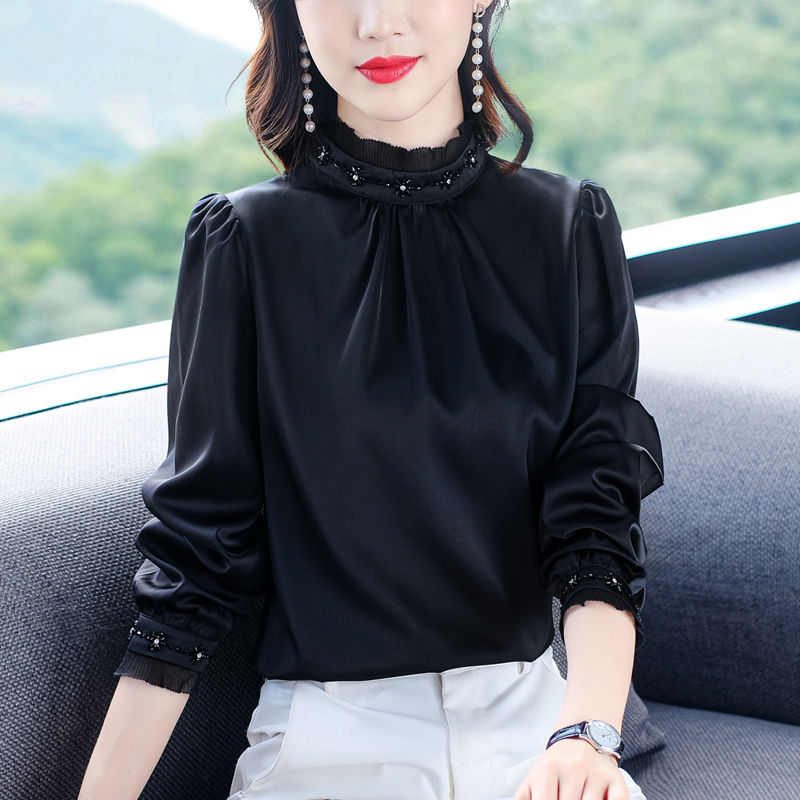 เสื้อสีดำสุภาพ เรียบหรู ดูดี เหมาะกับทุกโอกาส | เสื้อผู้หญิงสุภาพ Moran High-End