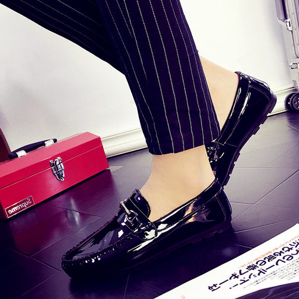 รองเท้าหนังผู้ชาย มีไซส์39-44 รองเท้าโลฟเฟอร์ชาย Slip-On Shoes
