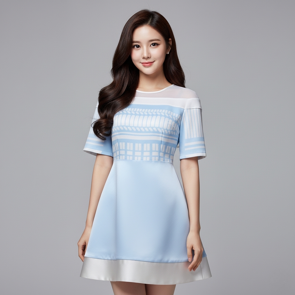 ✨💎 Dress4584 เดรสแขนสามส่วน ผ้าซิลค์ซาติน สวยหรูดูแพง ใส่ง่ายทุกโอกาส