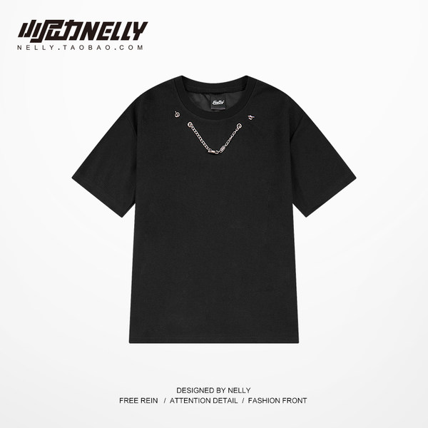 เสื้อยืดคอกลม ผู้ชาย เสื้อยืดผู้ชายเกาหลี เสื้อยืดเกาหลี แบรนด์ NELLY