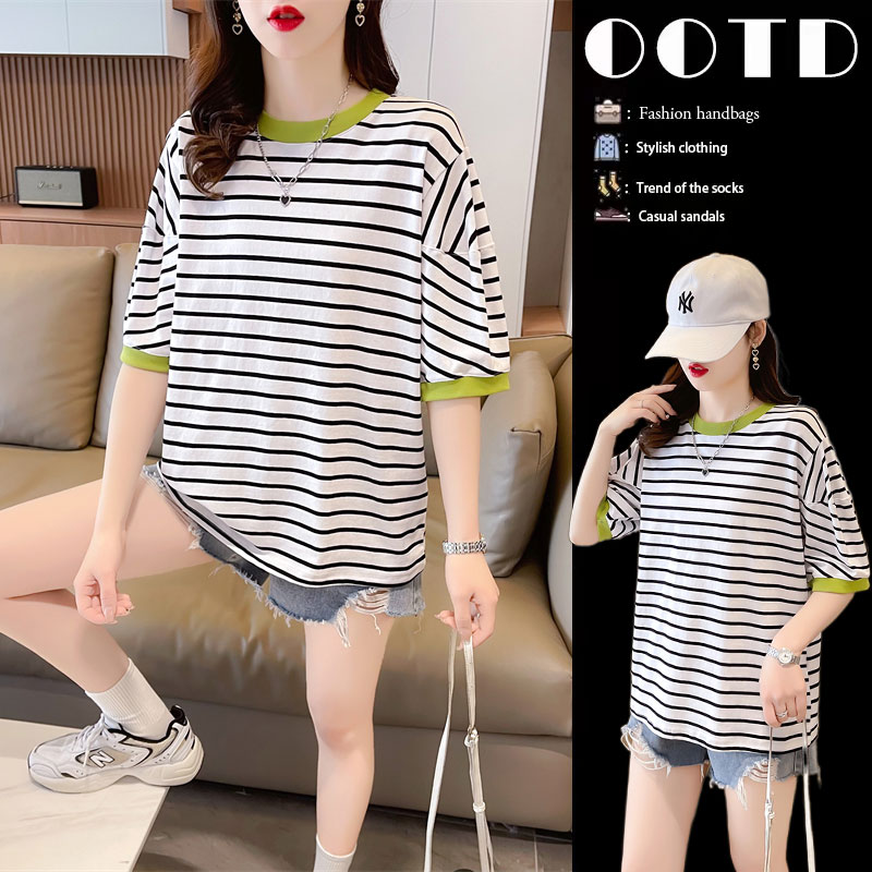 เสื้อยืดคนอ้วนแบบโอเวอร์ไซส์แบบ ulzzang fashion สนใจทักแชท