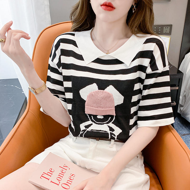 เสื้อยืดวัยรุ่นน่ารักๆ เสื้อวัยรุ่นแขนสั้น เสื้อผ้าวัยรุ่นเกาหลี แบรนด์ Wiyike