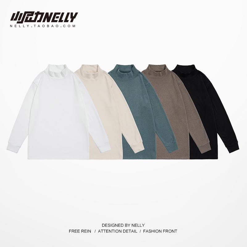 เสื้อยืดคอกลม ผู้ชาย เสื้อยืดผู้ชายเกาหลี เสื้อยืดเกาหลี แบรนด์ NELLY