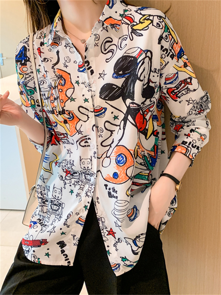 เสื้อลูกไม้ เสื้อเชิ้ตแขนยาว