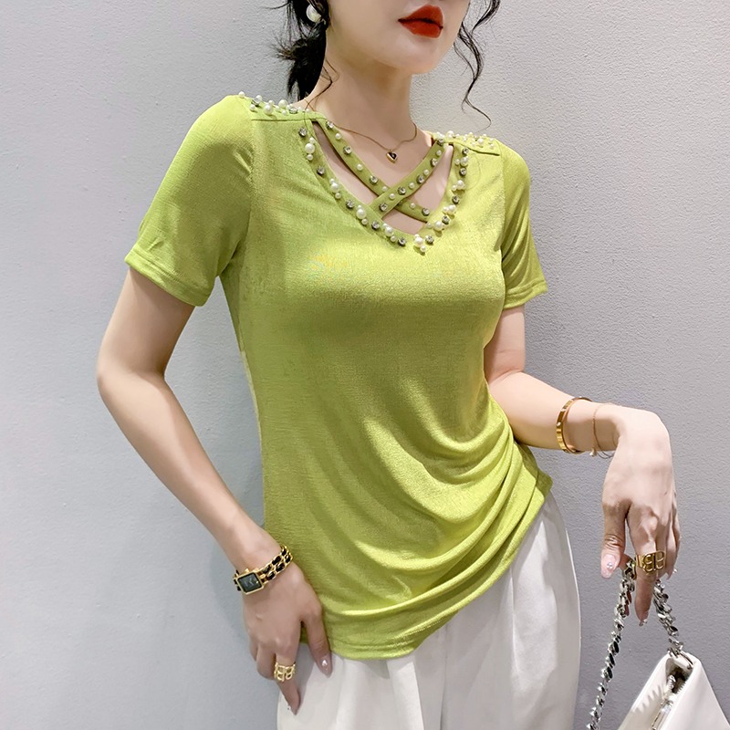เสื้อผ้าวัยรุ่นเกาหลี เสื้อยืดวัยรุ่นผู้หญิง มีขนาด S M L XL