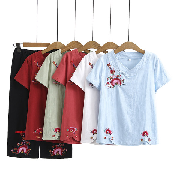 เสื้อลินินสไตล์ผู้ใหญ่ เสื้อคุณแม่ เสื้อผู้ใหญ่ แบรนด์ LININ
