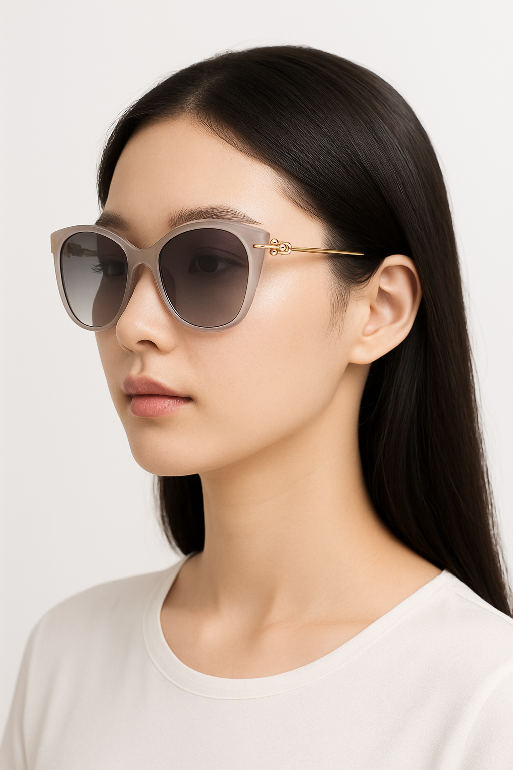 Tiffany and Co Opal Grey TF4187 Link Sunglasses