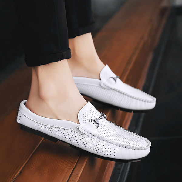 รองเท้าหนังผู้ชาย มีไซส์39-44 รองเท้าโลฟเฟอร์ชาย Slip-On Shoes