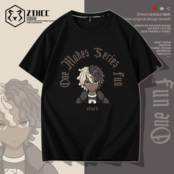 เสื้อยืดผู้ชายอ้วน S-6XLน้ำหนักผู้สวม40-135กิโลกรัมใส่ได้ ส่งฟรี