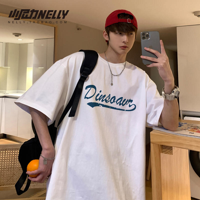 เสื้อยืดคอกลม ผู้ชาย เสื้อยืดผู้ชายเกาหลี เสื้อยืดเกาหลี แบรนด์ NELLY