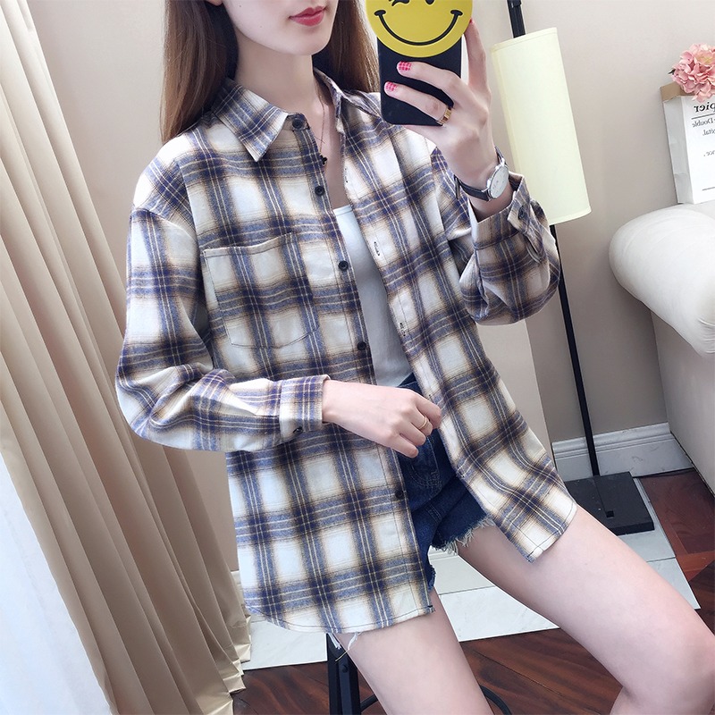 เสื้อเชิ้ต ลายสก็อต สวยๆ