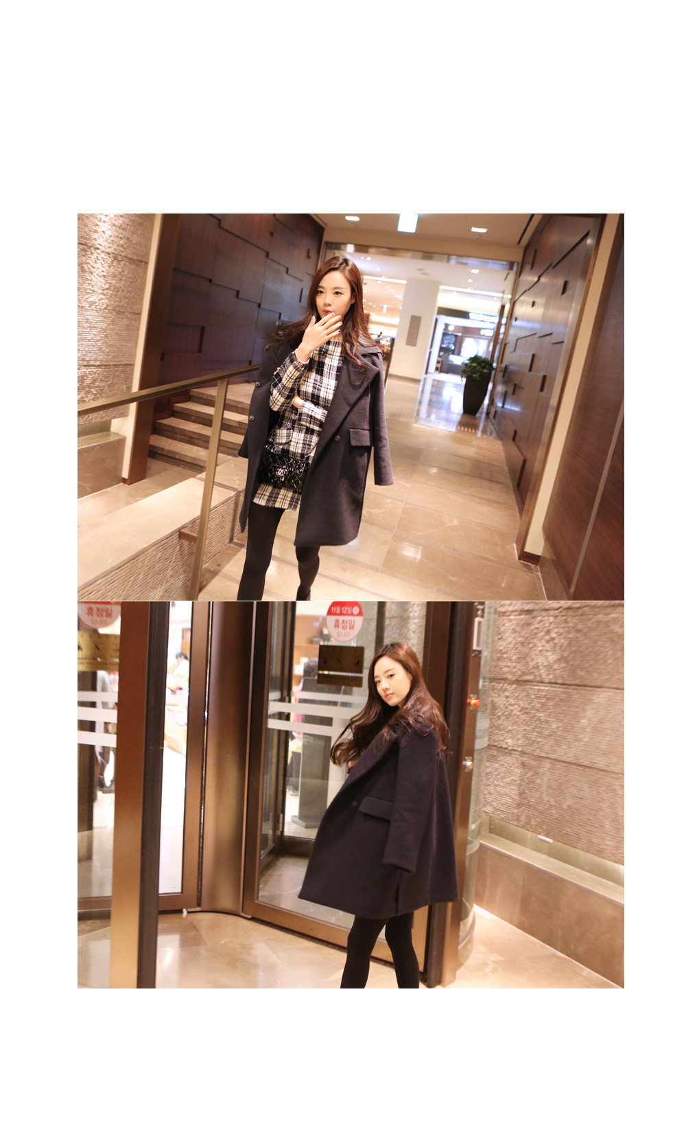 XL : เสื้อโค้ทกันหนาว ทรงสวย มีสไตล์ ผ้าวูลเนื้อดี บุซับในกันลม พร้อมส่งจ้า