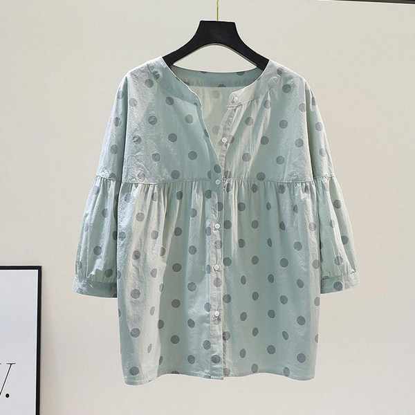 เสื้อลินิน เสื้อผ้าฝ้ายลินิน เสื้อเชิ้ตผ้าลินิน BY Zimo