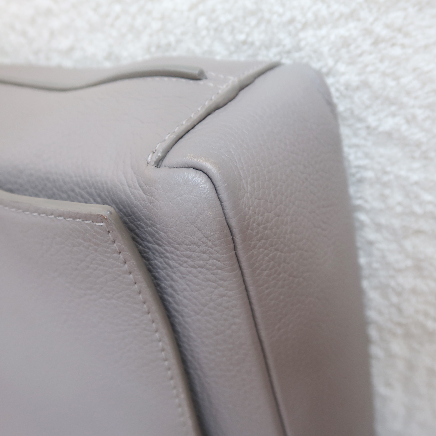 Dior Homme Grey Calfskin Messenger Bag