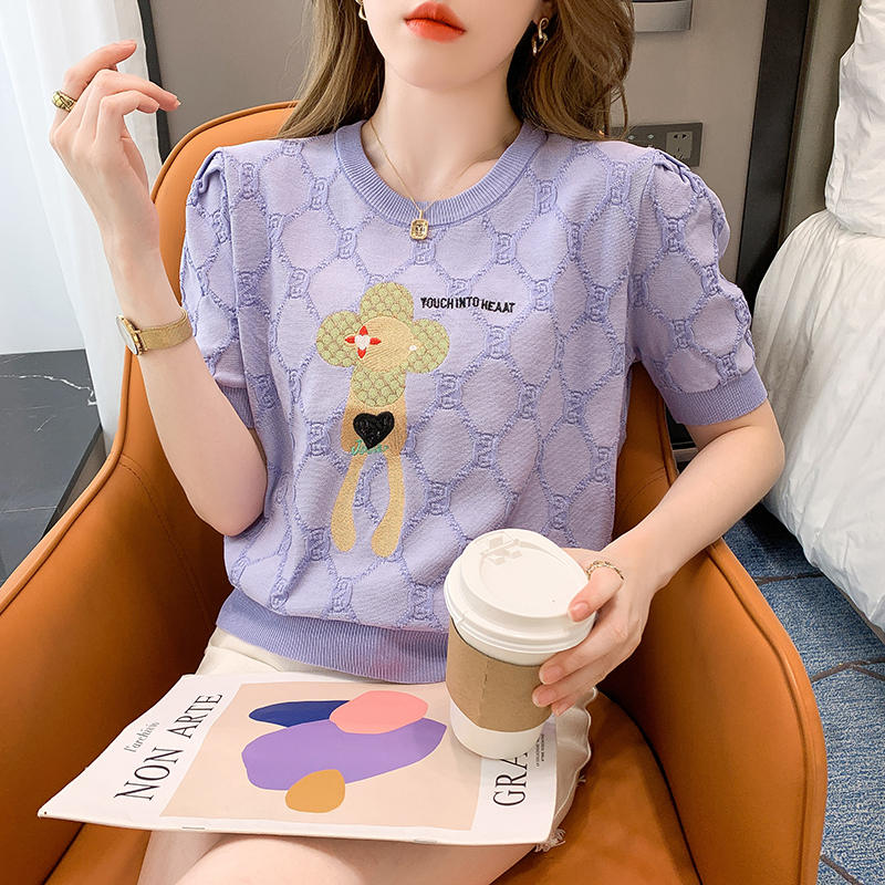 เสื้อยืดวัยรุ่นน่ารักๆ เสื้อวัยรุ่นแขนสั้น เสื้อผ้าวัยรุ่นเกาหลี แบรนด์ Wiyike