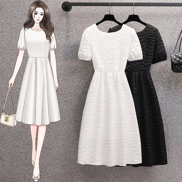 เดรสคนอ้วน เดรสสาวอวบ ชุดเดรสคนอ้วนวัยรุ่น BY PLUS SIZE Girl