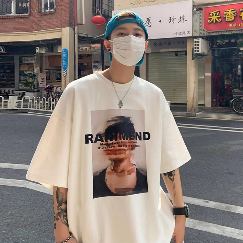 เสื้อยืดผู้ชายอ้วน S-5XL(อกเสื้อ39-51นิ้ว)
