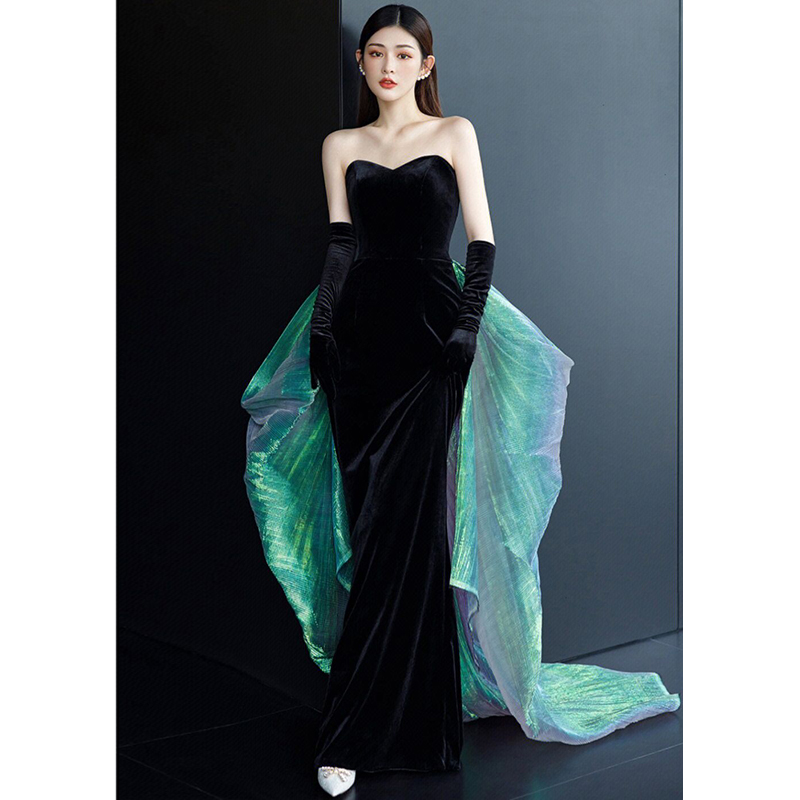 ชุดราตรี ชุดราตรีสวยหรู แบบ ทันสมัย Evening dress