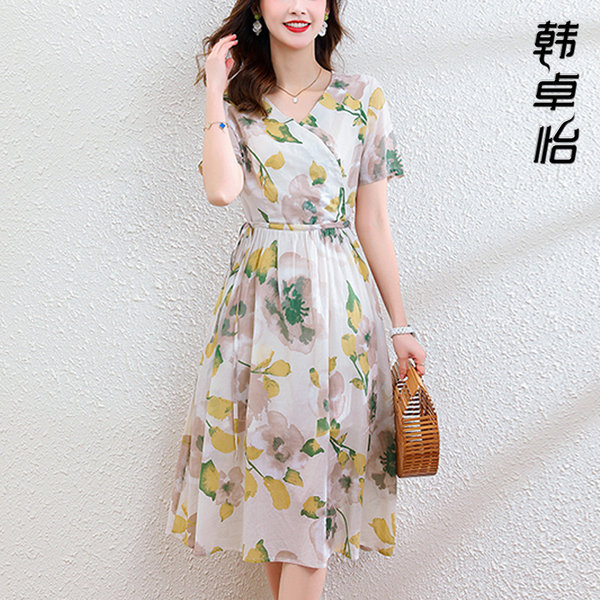เดรสวัยผู้ใหญ่40-60ปี เดรสคุณแม่ ชุดเดรสทำงานวัยผู้ใหญ่ แบรนด์ MAMA DRESS