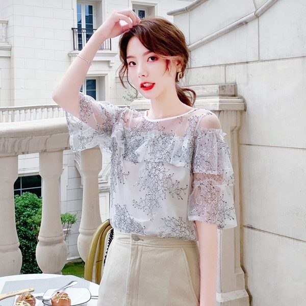 เสื้อลูกไม้สวยๆ เสื้อลูกไม้ เสื้อลูกไม้แฟชั่น