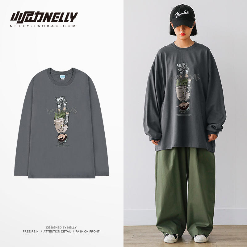 เสื้อยืดคอกลม ผู้ชาย เสื้อยืดผู้ชายเกาหลี เสื้อยืดเกาหลี แบรนด์ NELLY