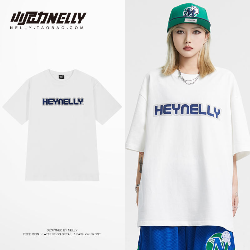 เสื้อยืดคอกลม ผู้ชาย เสื้อยืดผู้ชายเกาหลี เสื้อยืดเกาหลี แบรนด์ NELLY