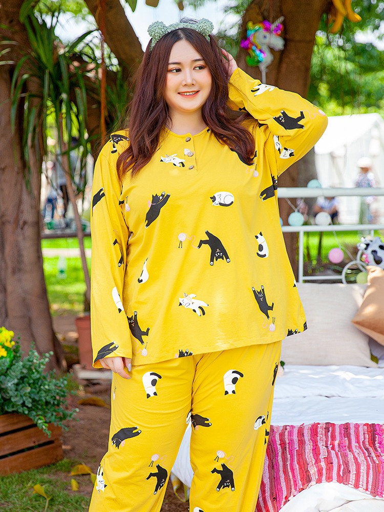 ชุดนอนคนอวบ-อ้วน 3X-6XL