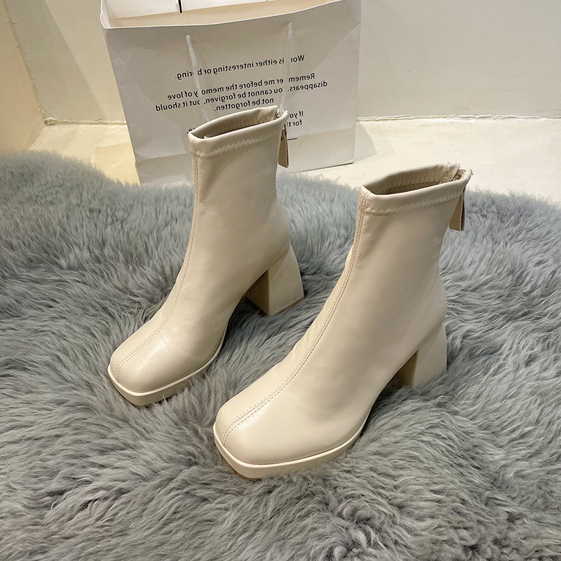 รองเท้าบูทแฟชั่นหญิง มีขนาดให้สั่งซื้อ 35 36 37 38 39 40