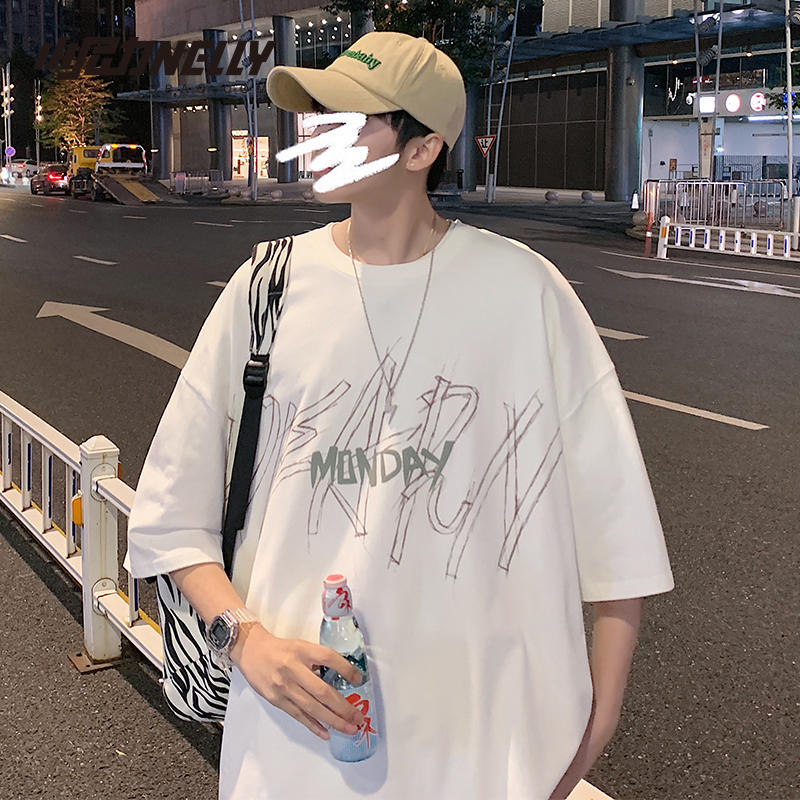 เสื้อยืดคอกลม ผู้ชาย เสื้อยืดผู้ชายเกาหลี เสื้อยืดเกาหลี แบรนด์ NELLY