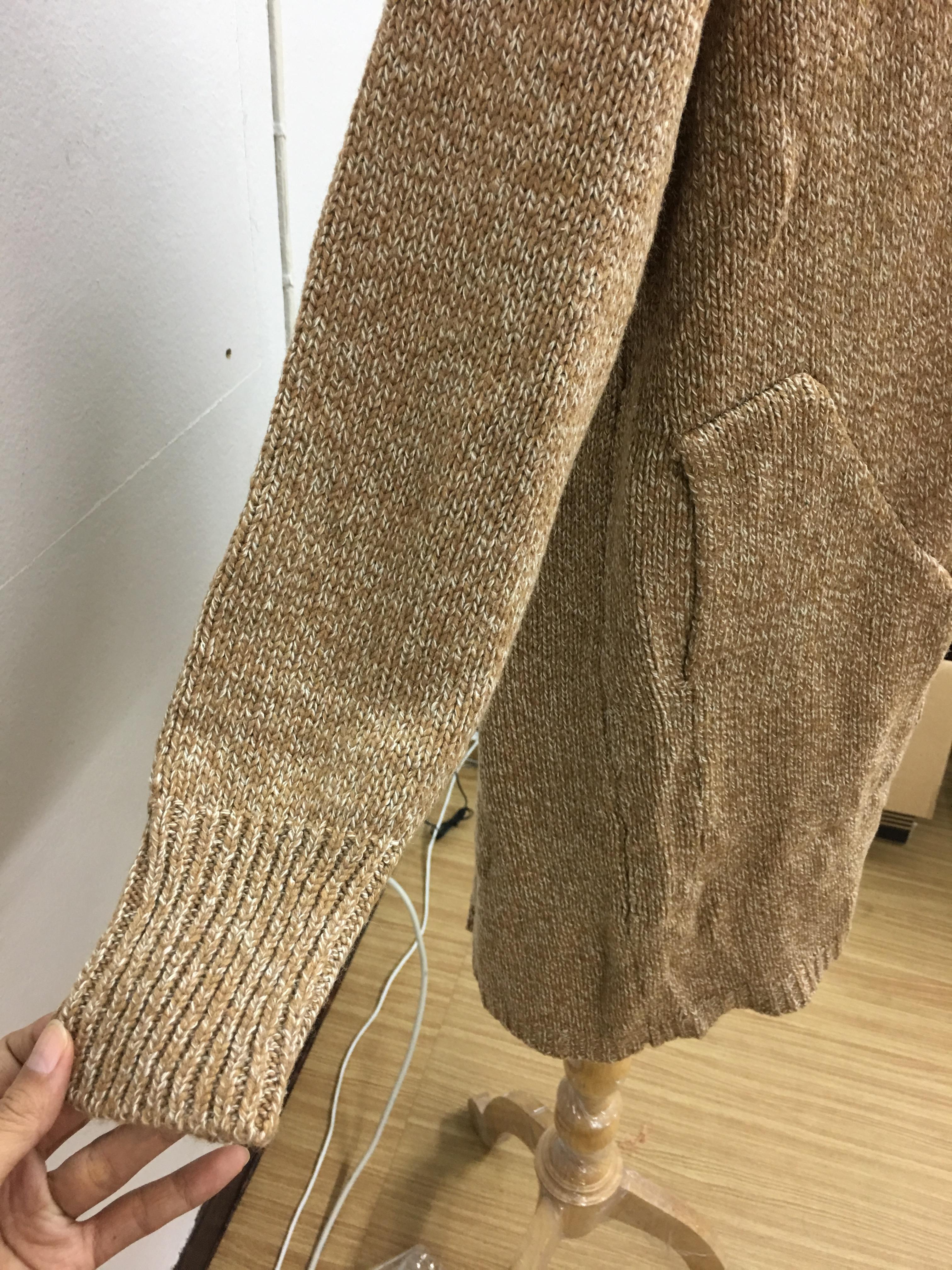 เสื้อคลุมกันหนาว ไหมพรม พร้อมส่ง เรียบหรู