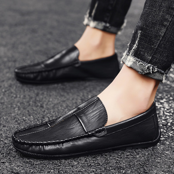 รองเท้าหนังผู้ชาย มีไซส์39-44 รองเท้าโลฟเฟอร์ชาย Slip-On Shoes