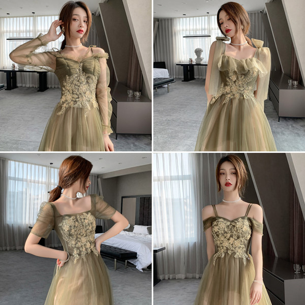 ชุดราตรี ชุดราตรีสวยหรู แบบ ทันสมัย Evening dress