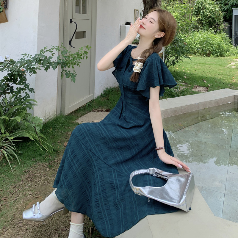 เดรสแขนสั้น มีไซส์ L-4XLอก 38-47 นิ้ว ใส่ได้ทั้งสาวหุ่นดีน่ารักจนถึงสาวอวบพลัสไซส์ จัดส่งฟรี! ทักแชทสั่งซื้อ