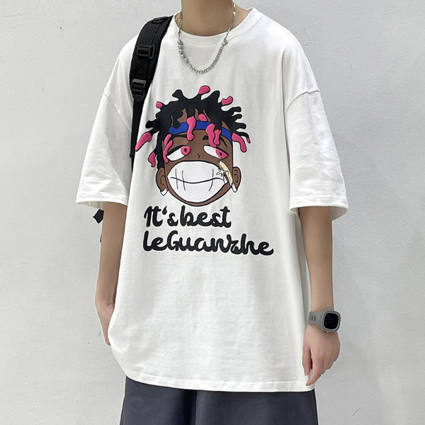 เสื้อยืดผู้ชายอ้วน S-5XL(อกเสื้อ39-51นิ้ว)