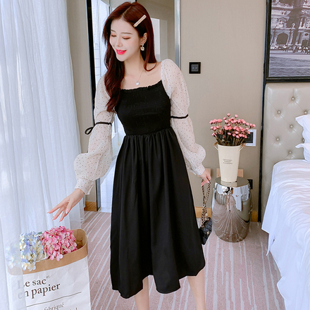 มินิเดรสสไตล์เกาหลี เดรสแบบสวยๆ By Meiyi women's clothing