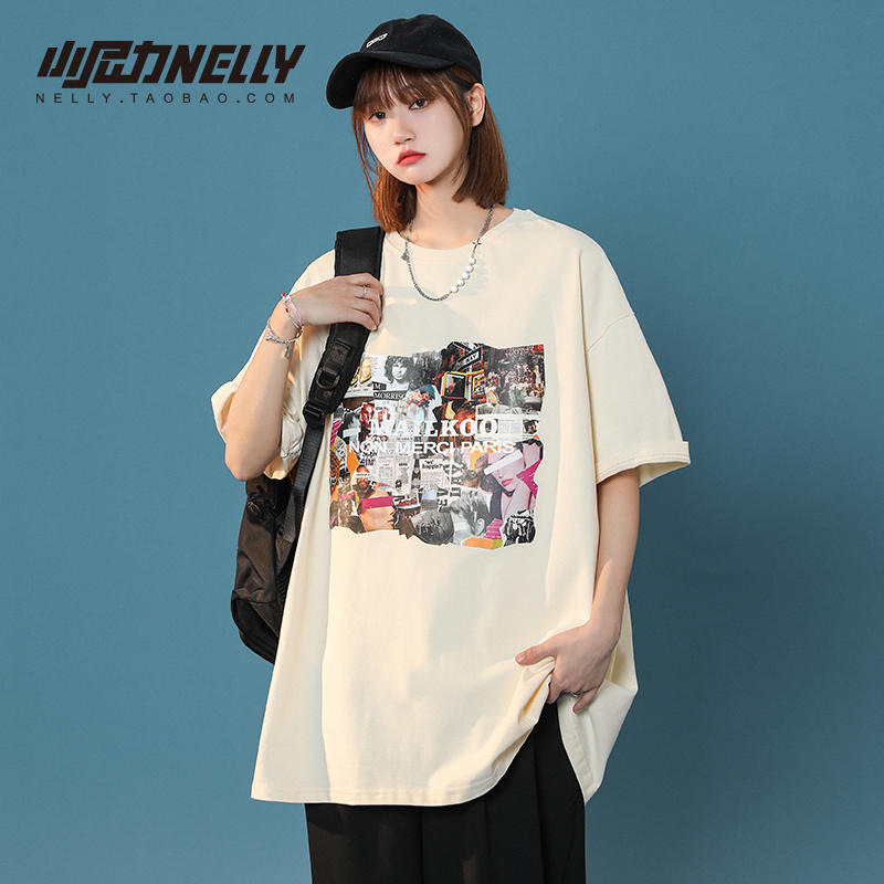 เสื้อยืดคอกลม ผู้ชาย เสื้อยืดผู้ชายเกาหลี เสื้อยืดเกาหลี แบรนด์ NELLY