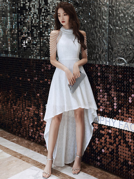 ชุดราตรี ชุดราตรีสวยหรู แบบ ทันสมัย Evening dress