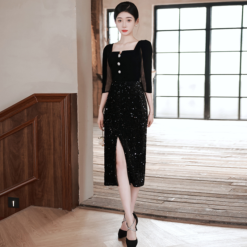 ชุดราตรี ชุดราตรีสวยหรู แบบ ทันสมัย Evening dress