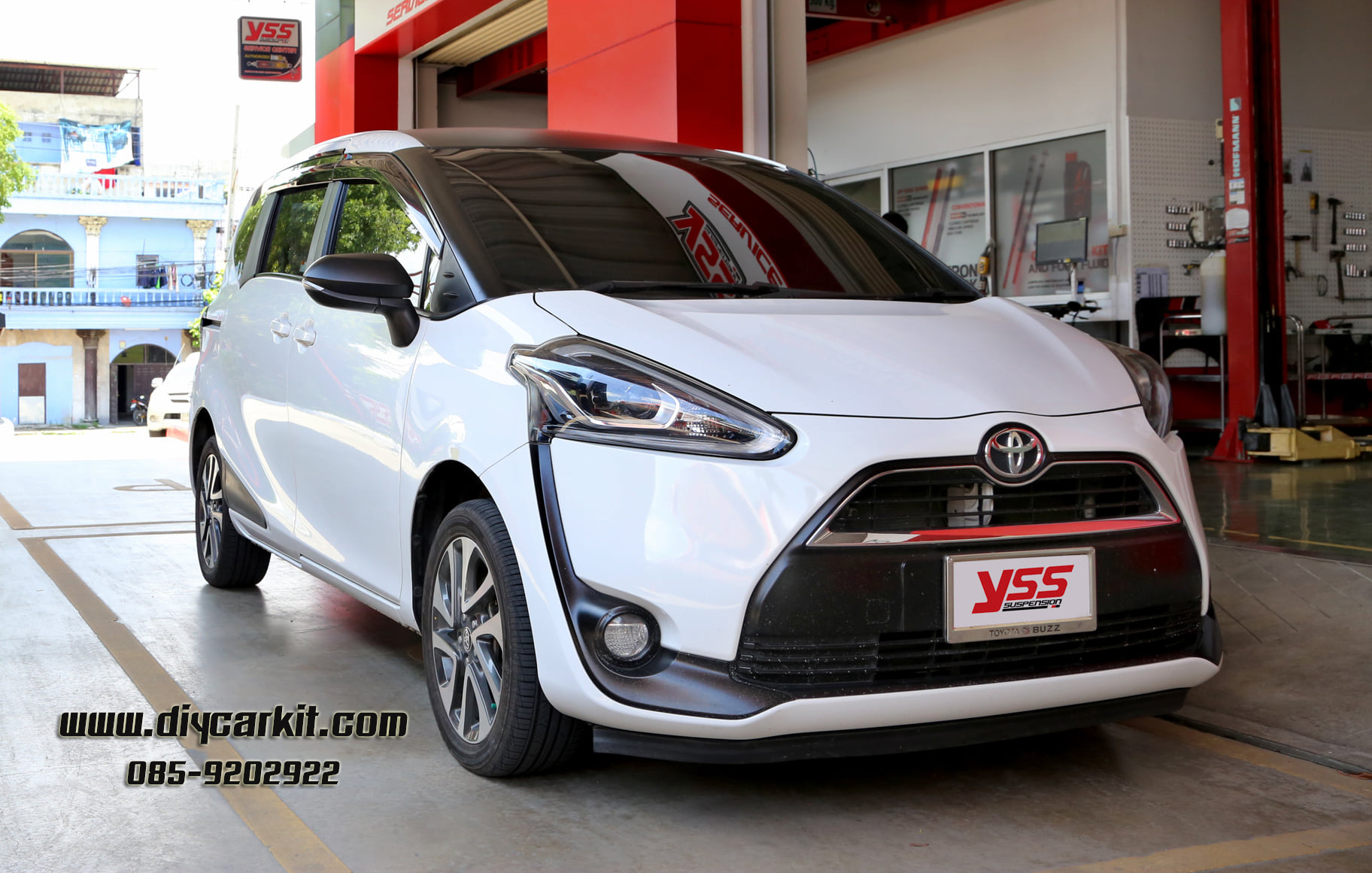 YSS สปริงรถยนต์ TOYOTA SIENTA (โหลด เเละสเเตนดาร์ด)