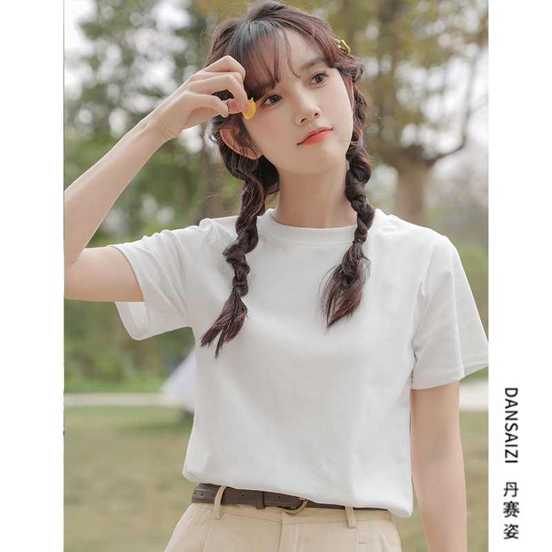 เสื้อผ้าวัยรุ่นเกาหลี เสื้อยืดวัยรุ่นผู้หญิง มีขนาด S M L XL