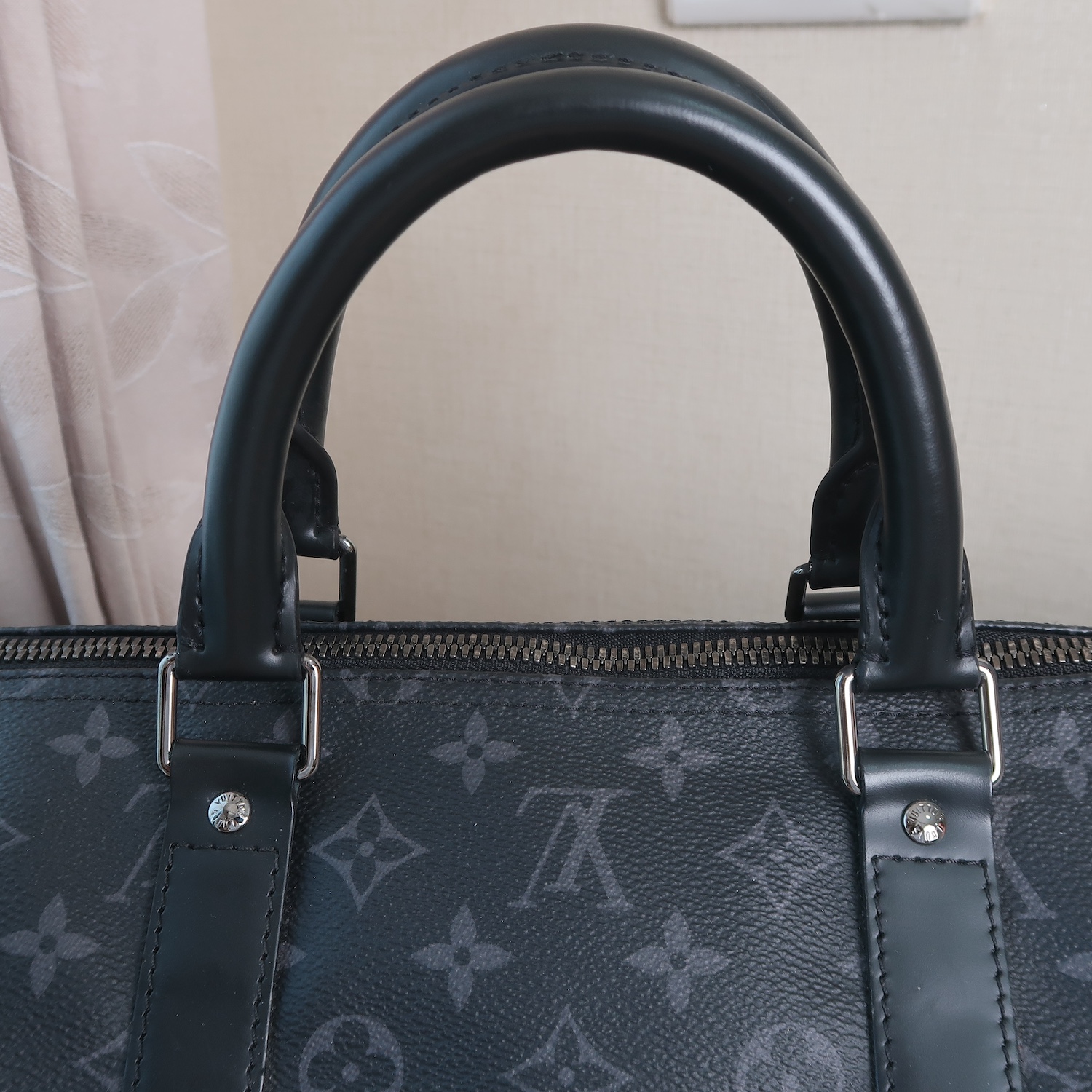 Louis Vuitton Monogram Eclipse Keepall 55 (2019)