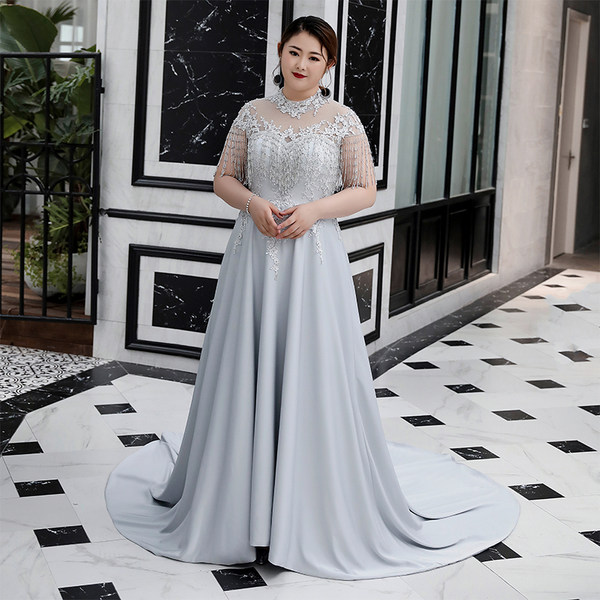 ชุดราตรีคนอ้วน ชุดราตรีไซส์ใหญ่ สาวอวบ ชุดราตรีสาวอวบ ชุดออกงานสาวอวบ ชุดออกงานคนอ้วน
