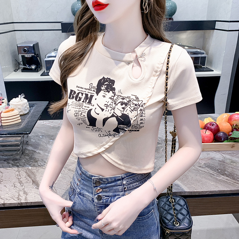 เสื้อผ้าวัยรุ่นเกาหลี เสื้อยืดวัยรุ่นผู้หญิง มีขนาด S M L XL